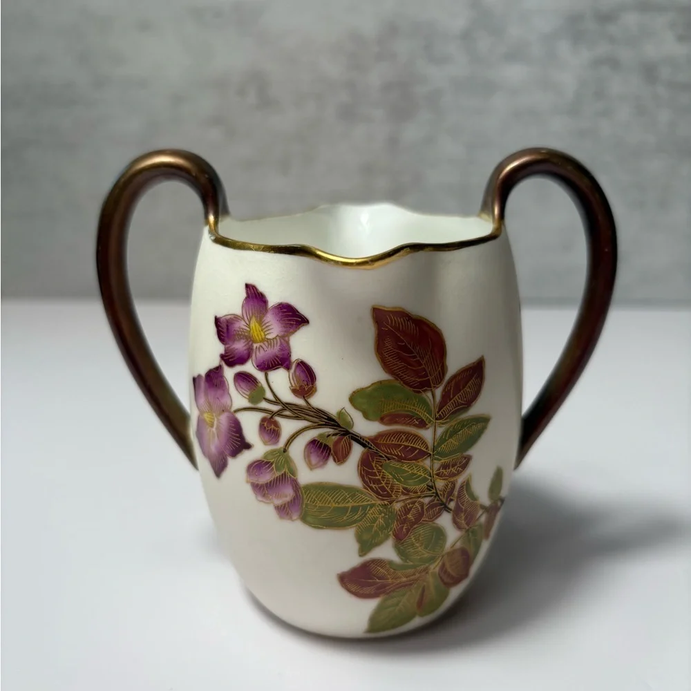 Royal Worcester Evesham Porcelain Bowl & Creamer-Preowned EUC-No Chips or Cracks